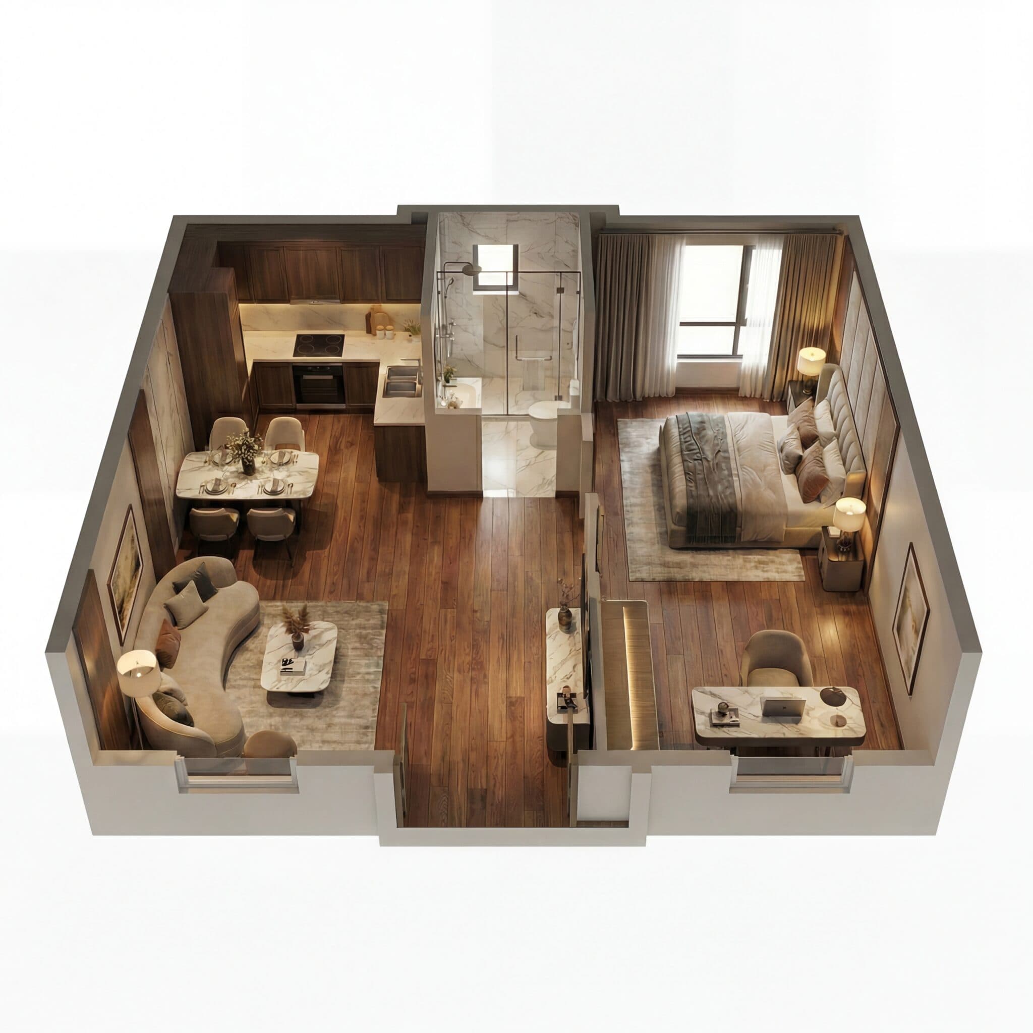 Eco Bungalow X2 Interior